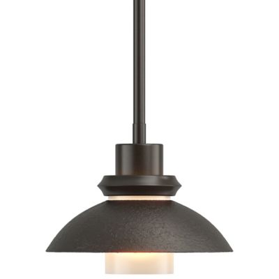 Hubbardton Forge Staccato Mini Pendant Light - Color: Bronze - Size: 1 ligh