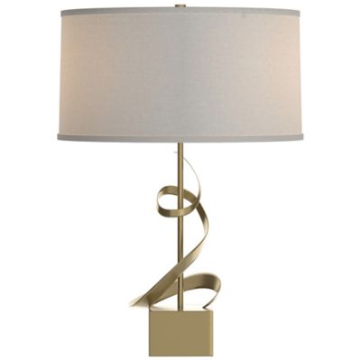 Hubbardton Forge Gallery 273030 Spiral Table Lamp - Color: Polished - Size: