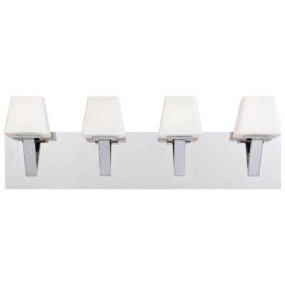 Eurofase Anglo Vanity Light - Color: Silver - Size: 4 light - 23043-015