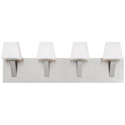 Eurofase Anglo Vanity Light - Color: Silver - Size: 4 light - 23043-022