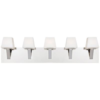 Eurofase Anglo Vanity Light - Color: Silver - Size: 5 light - 23044-029