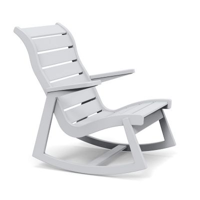 Loll Designs Rapson High Back Rocker - Color: Grey - RR-HBR-DW