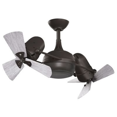 Atlas Fan Company Dagny Dual Rotational Ceiling Fan - Color: Bronze - Blade