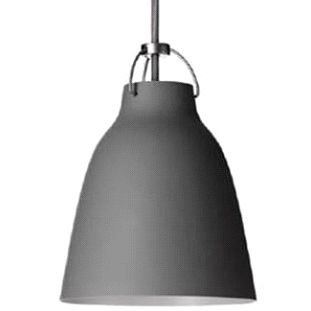 Fritz Hansen (Lightyears) Caravaggio Pendant Light - Color: Grey - Size: Sm