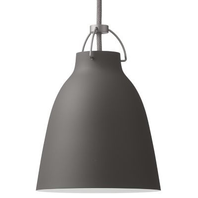 Fritz Hansen (Lightyears) Caravaggio Pendant Light - Color: Grey - Size: Sm