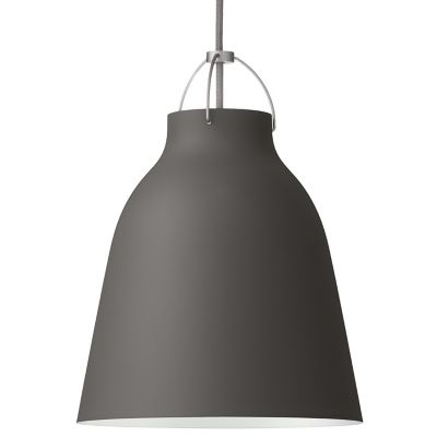 Fritz Hansen (Lightyears) Caravaggio Pendant Light - Color: Grey - Size: Me