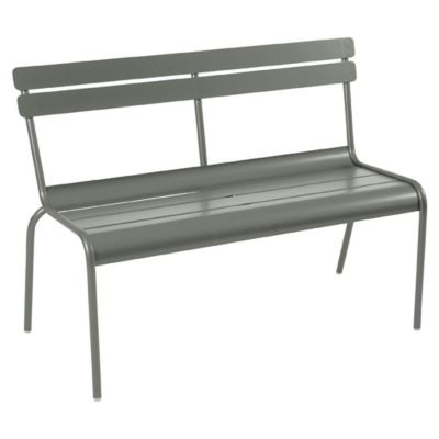 Fermob Luxembourg Stacking Bench - Color: Grey - 411548