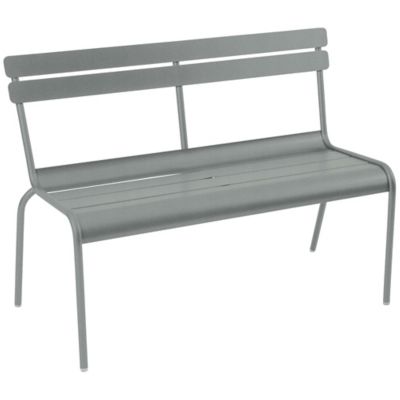 Fermob Luxembourg Stacking Bench - Color: Grey - 4115C7