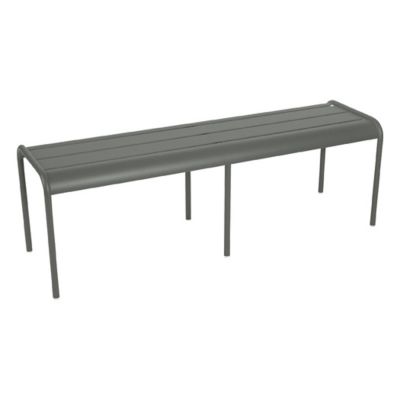 Fermob Luxembourg Bench - Color: Grey - 411048