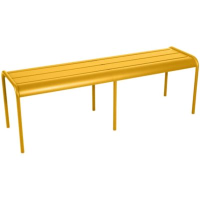 FRM2408614 Fermob Luxembourg Bench - Color: Yellow - 4110C6 sku FRM2408614