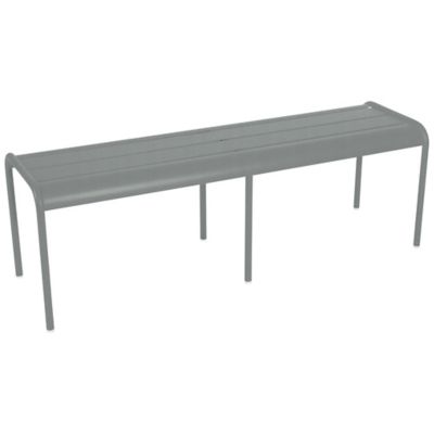 FRM2408613 Fermob Luxembourg Bench - Color: Grey - 4110C7 sku FRM2408613