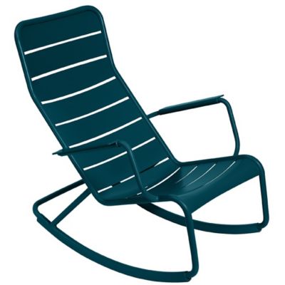 FRM1833963 Fermob Luxembourg Rocking Chair - Color: Blue - 41 sku FRM1833963