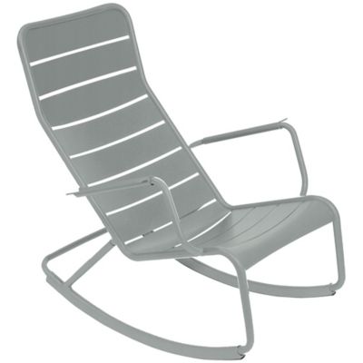 FRM2408707 Fermob Luxembourg Rocking Chair - Color: Grey - 41 sku FRM2408707