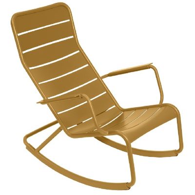 FRM2527684 Fermob Luxembourg Rocking Chair - Color: Brown - 4 sku FRM2527684