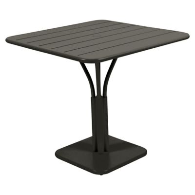 Fermob Luxembourg Square Table - Color: Black - 413442