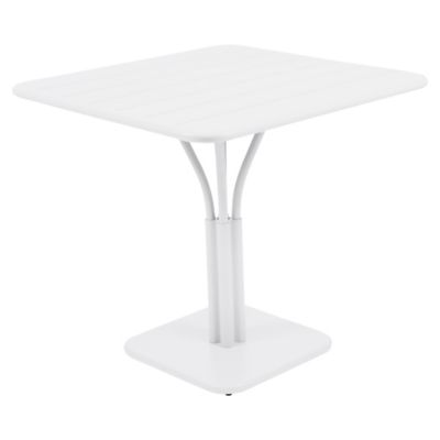 Fermob Luxembourg Square Table - Color: White - 413401