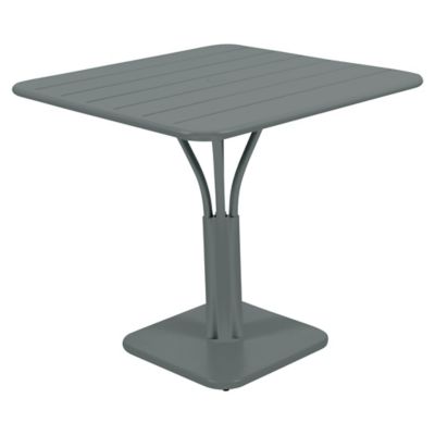 Fermob Luxembourg Square Table - Color: Grey - 413426