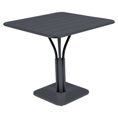 Fermob Luxembourg Square Table - Color: Black - 413447