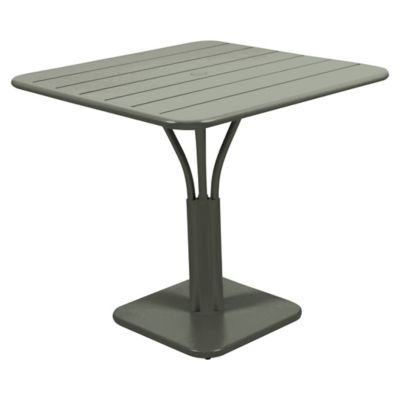 Fermob Luxembourg Square Table - Color: Grey - 413448