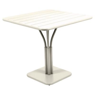 Fermob Luxembourg Square Table - Color: Grey - 4134A5