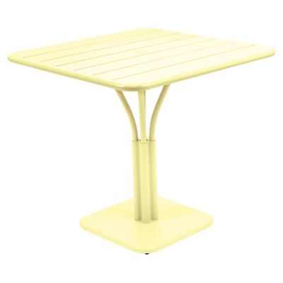 FRM2551427 Fermob Luxembourg Square Table - Color: Yellow - 4 sku FRM2551427