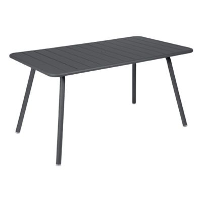 Fermob Luxembourg Rectangle Table - Color: Black - Size: 56 x 32 In. - 4133