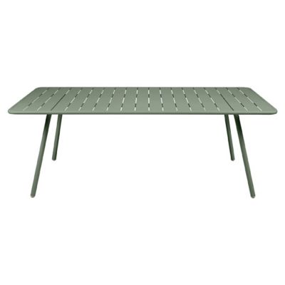 Fermob Luxembourg Rectangle Table - Color: Green - Size: 81 x 39 In. - 4132