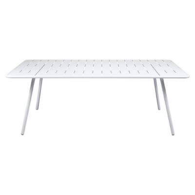 Fermob Luxembourg Rectangle Table - Color: White - Size: 81 x 39 In. - 4132