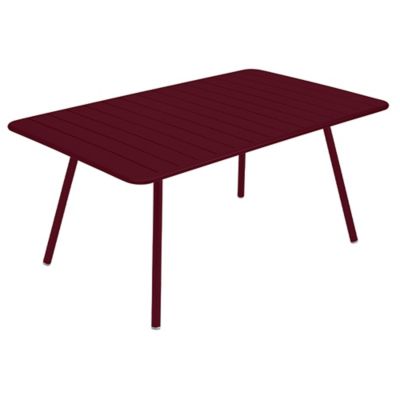 Fermob Luxembourg Rectangle Table - Color: Red - Size: 65 x 39 In. - 4136B9