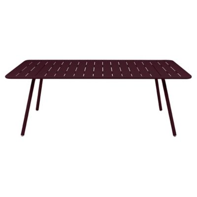 FRM2225097 Fermob Luxembourg Rectangle Table - Color: Red - S sku FRM2225097