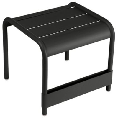 Fermob Luxembourg Small Low Table/Ottoman - Color: Black - 416042