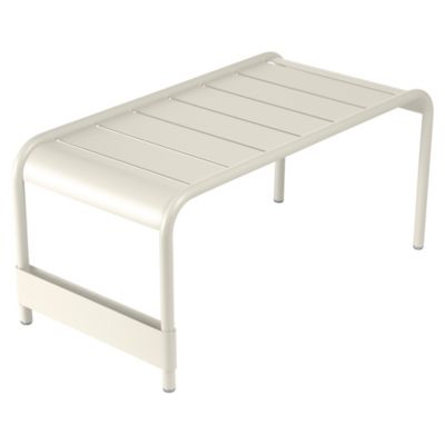 Fermob Luxembourg Large Low Table/Garden Bench - Color: Grey - 4161A5