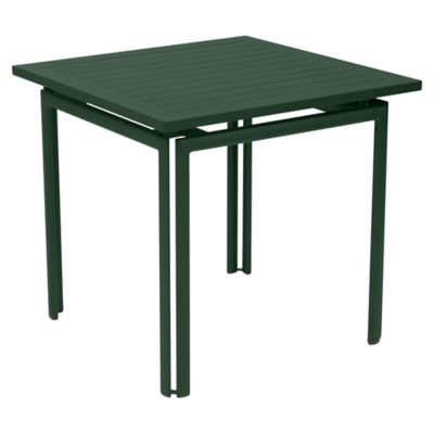 Fermob Costa Square Table - Color: Green - 814302