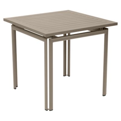 Fermob Costa Square Table - Color: Beige - 814314