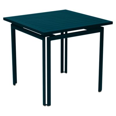 FRM1835258 Fermob Costa Square Table - Color: Blue - 814321 sku FRM1835258