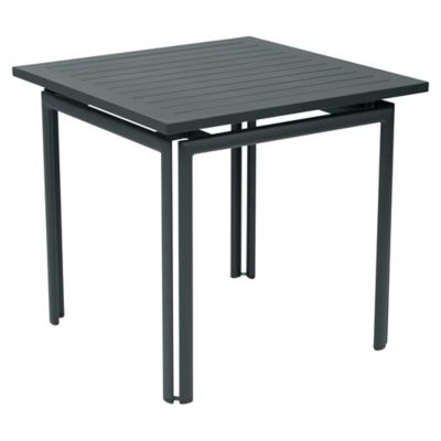 Fermob Costa Square Table - Color: Grey - 814326