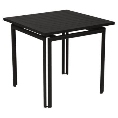 Fermob Costa Square Table - Color: Black - 814342