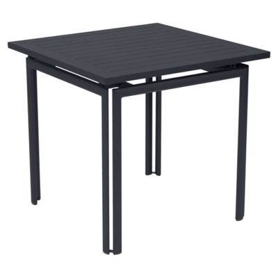 Fermob Costa Square Table - Color: Black - 814347