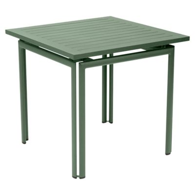 Fermob Costa Square Table - Color: Green - 814382