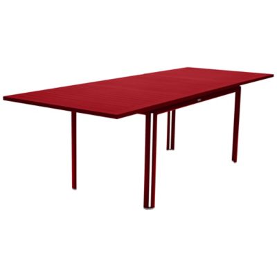 Fermob Costa Extension Table - Color: Red - 814767