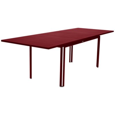 Fermob Costa Extension Table - Color: Red - 814743