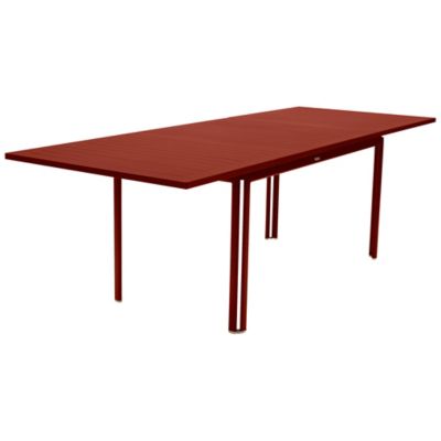 FRM1835279 Fermob Costa Extension Table - Color: Red - 814720 sku FRM1835279