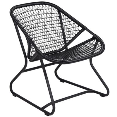 FRM2225131 Fermob Sixties Armchair - Color: Black - 170442 sku FRM2225131