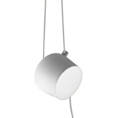 FLOS Lighting Aim LED Pendant Light - Color: White - Size: Large - FU009009