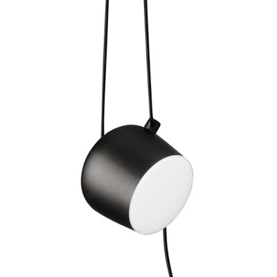 FLOS Lighting Aim LED Pendant Light - Color: Black - Size: Large - FU009030