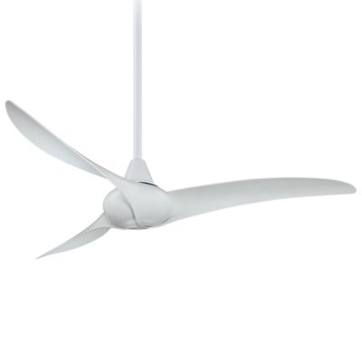 Minka Aire Wave Ceiling Fan - Size: 52 - Color: White - Number of Blades