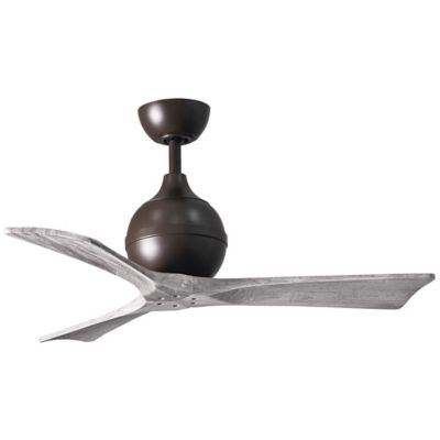 Atlas Fan Company Irene 3-Blade Ceiling Fan - Color: Bronze - Blade Color: 