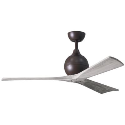 Atlas Fan Company Irene 3-Blade Ceiling Fan - Color: Bronze - Blade Color: 