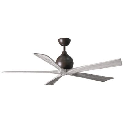 Atlas Fan Company Irene 5-Blade Ceiling Fan - Color: Grey - IR5-TB-BW-60