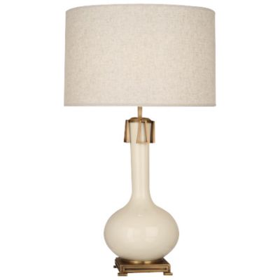 Robert Abbey Athena Table Lamp - Color: Cream - Size: 1 light - BN992